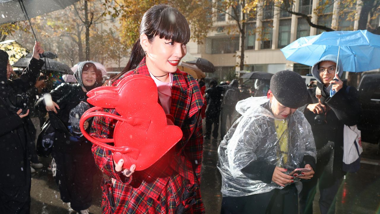 In Street Style, Christmas Red Was the Color of 2025